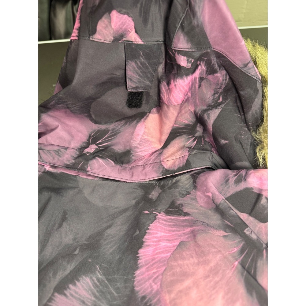 Roxy Girl American Pie Ski Jacket 10K DryFlight Purple Floral ERGTJ03163 Size 16 - Picture 13 of 14